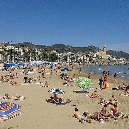 Unique With Amazing Terrace Centre Appartement Sitges